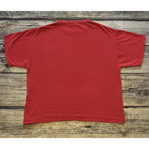 VTG Y2K Alabama Crimson Tide T Shirt Boxy XL Licensed Red Delta Weight NCAA - Picture 7 of 9